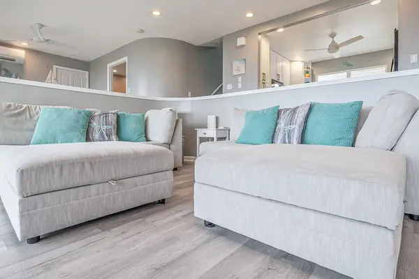 Enjoy comfortable evenings in the bright living area