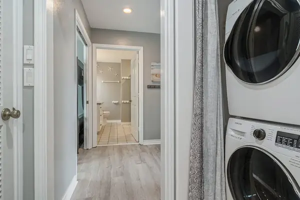 Keep clothes fresh with convenient washer and dryer access