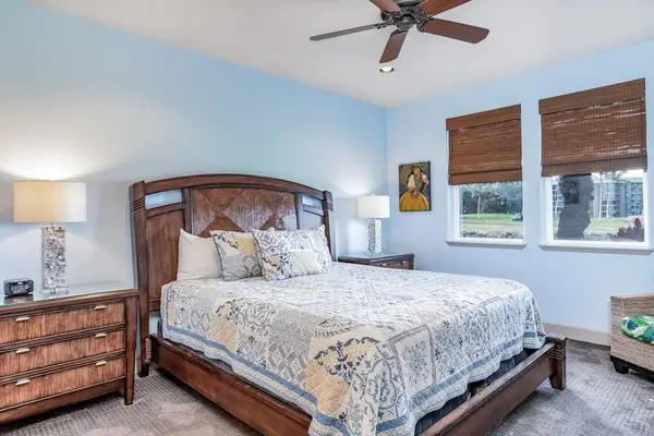 Serene Primary Bedroom Suite with King Bed and Garden Views