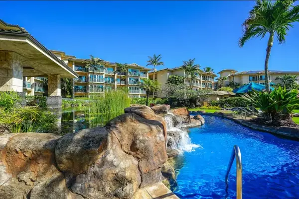 Lagoon-Style Resort Pool with Natural Rock Details