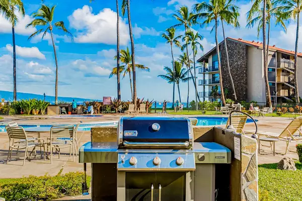Grill your favorite meals beside the pool while enjoying the tropical setting.