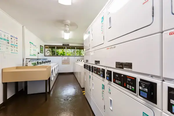 Convenient shared laundry facilities