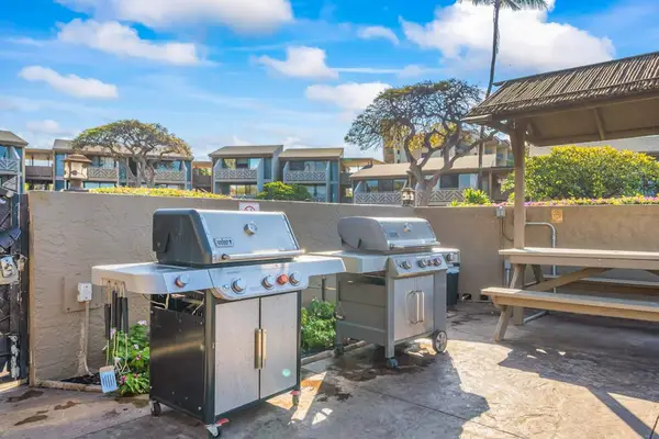 Convenient Outdoor BBQ Area For Island Gatherings