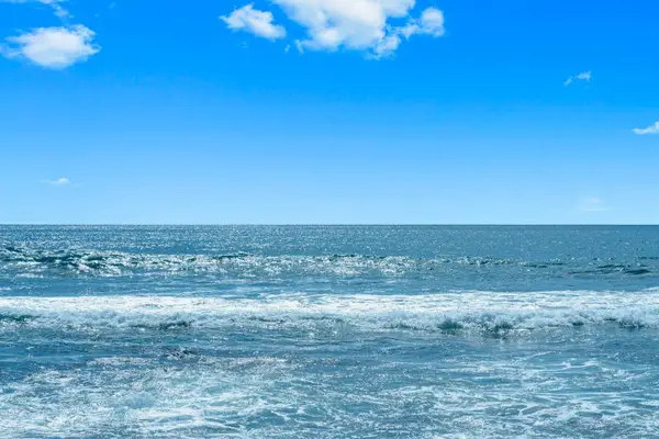 Beautiful ocean views and rolling surf right outside the property