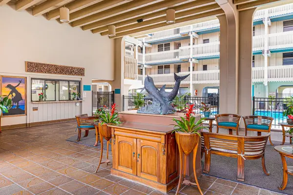 Grand Open-Air Lobby Welcomes You To Paradise