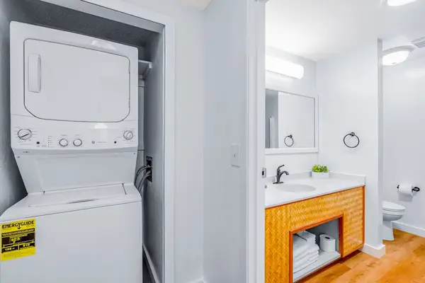Convenient In Unit Laundry Area