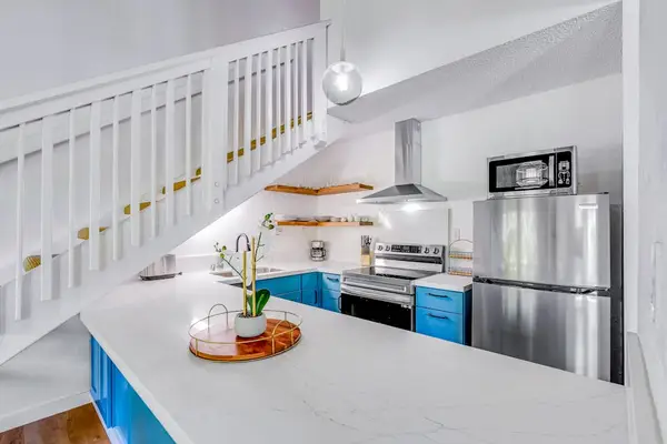 Stylish Kitchen With Breakfast Bar