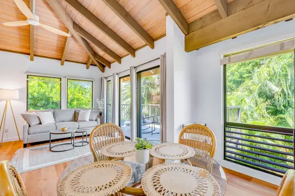Dining Area Overlooking The Living Room