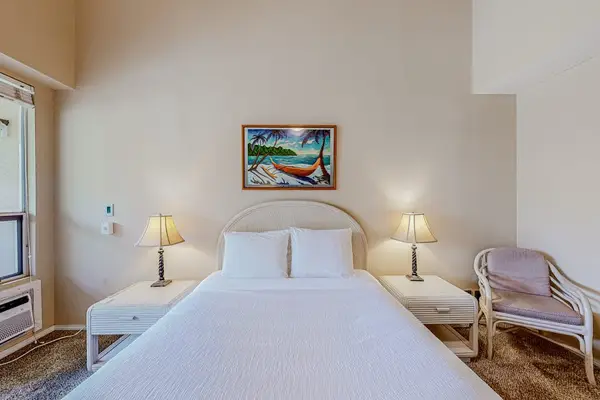 Sleep peacefully in the spacious king suite