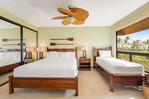 Spacious Bedroom With Peaceful Island Views