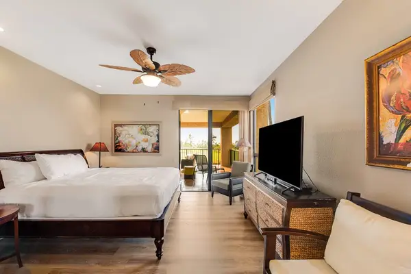 Spacious Bedroom With Lanai Access