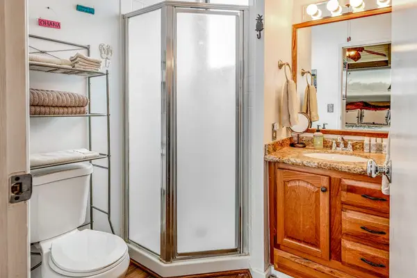 Modern Bathroom With Walk In Shower