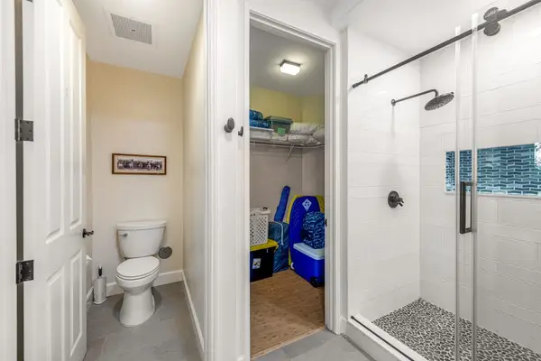 Large closet for all of your vacation needs while here.
