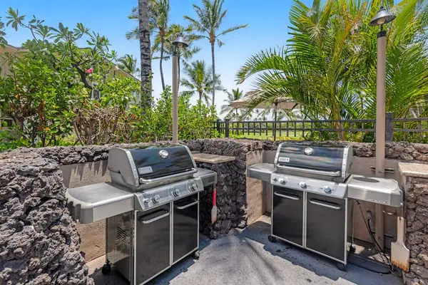Plenty of gas grills for you to use while you stay at Waikoloa Fairway Villas.