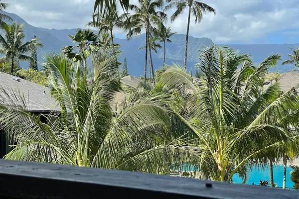 Tropical views from your private lanai.