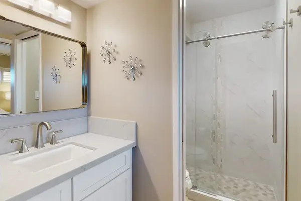 Sparkling Walk In Shower Retreat