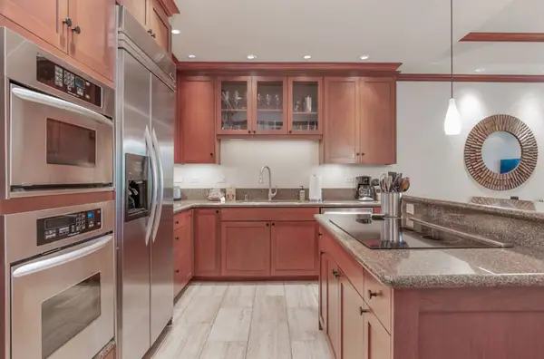 Modern kitchen with premium appliances
