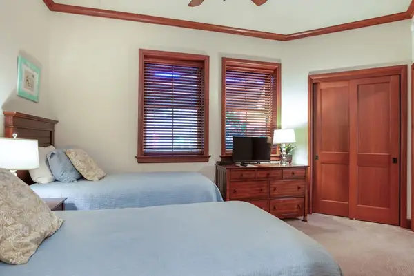 Cozy bedroom with natural light