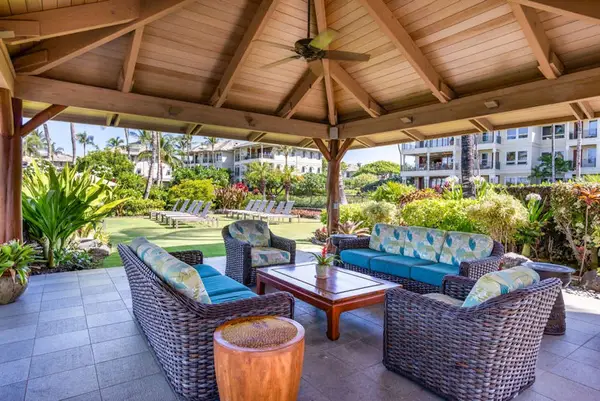 Covered lanai perfect for outdoor dining and lounging