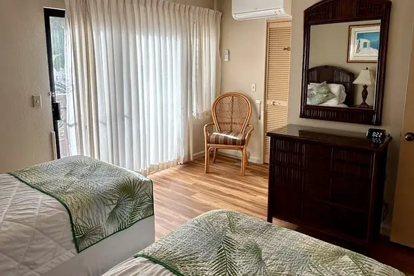 Bright Twin Bedroom With Natural Light