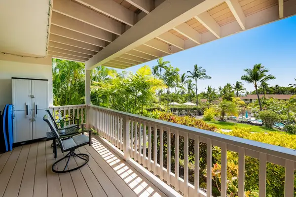Private Balcony Overlooking Tropical Gardens