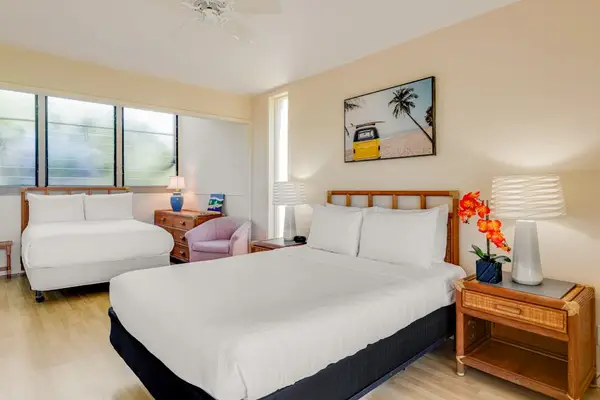 Spacious Bedroom With Garden Views