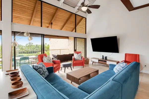 Open Living Room Filled With Natural Light