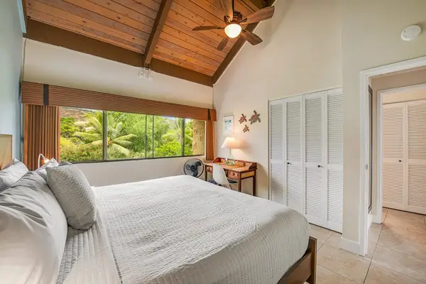 Bright Bedroom With Garden Views