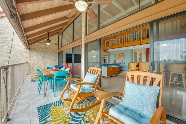 Covered Balcony For Outdoor Dining