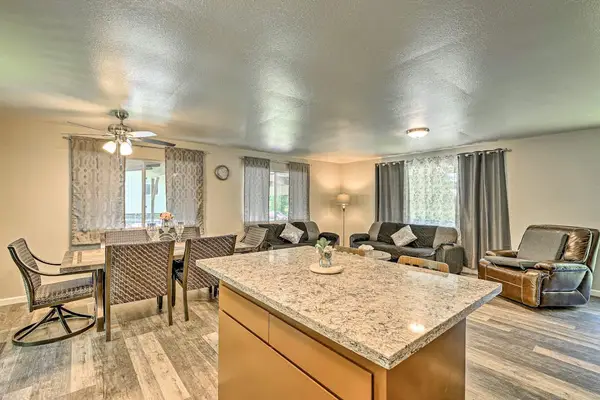 Kitchen open to the living and dining room so you are never away from family.