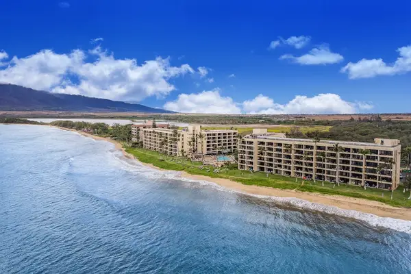 Oceanfront Resort From Above