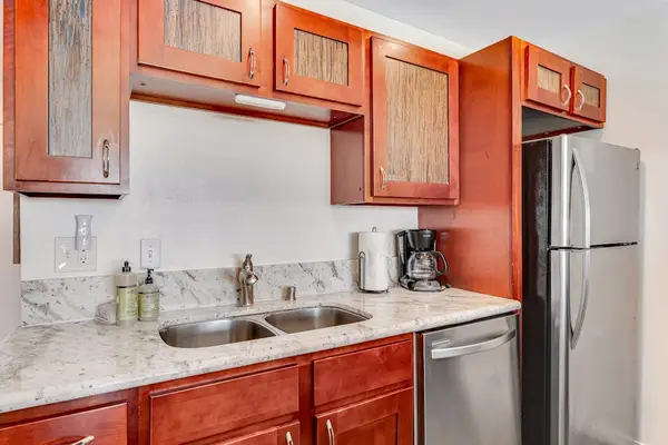 Modern kitchen designed for convenient home cooking