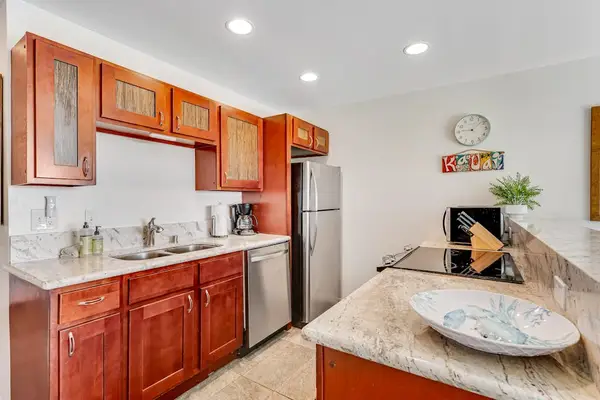 Kitchen with full-size appliances for everyday meals