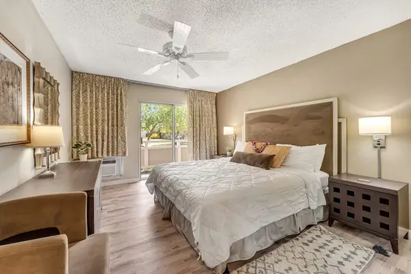 Spacious Master Bedroom with King Bed and Lanai access