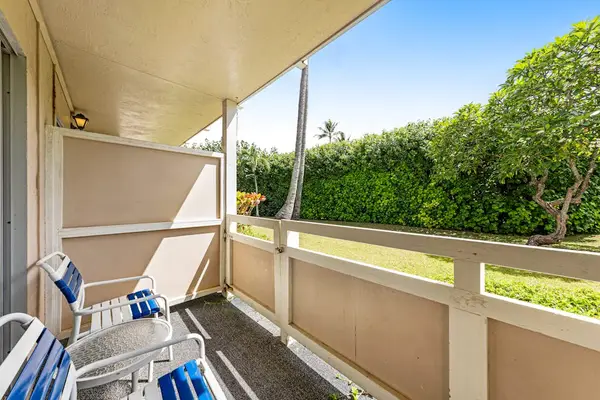 Drink your coffee on your private Lanai and enjoy the lovely views and fresh air.