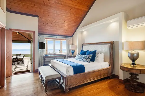 Secondary King Suite with Direct Balcony Access & Ocean Views