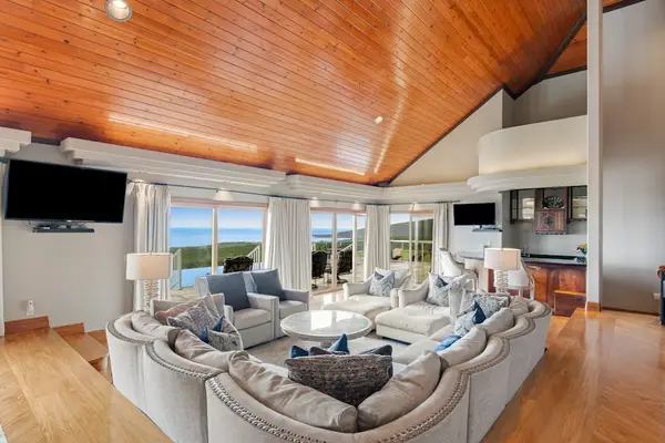 Sunlit Great Room with Ocean Views & Large Sectional