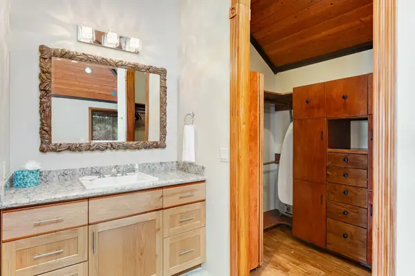 Powder Room Vanity & Storage Nook