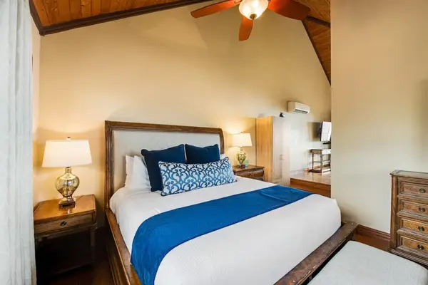 Spacious King Suite with Bedside Lighting & Vaulted Ceilings