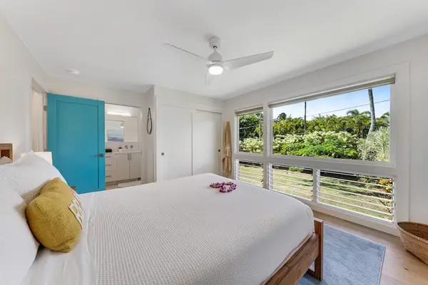 Recharge each night in this inviting bedroom designed for comfort