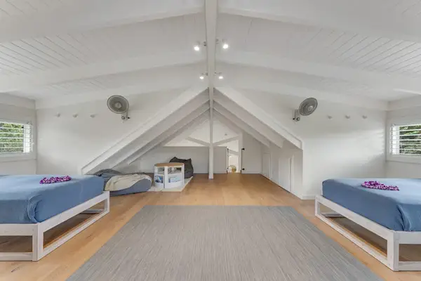 Recharge each night in this inviting bedroom designed for comfort
