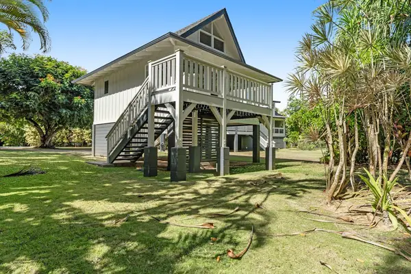 Welcoming home exterior surrounded by a relaxing and inviting atmosphere