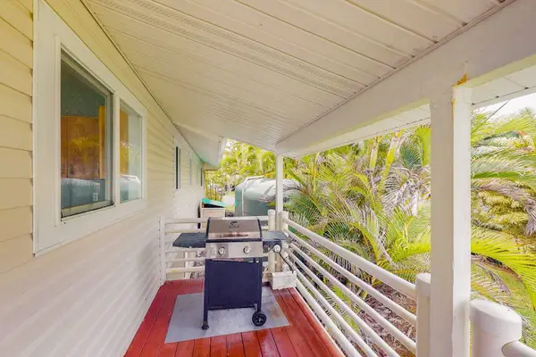 Private Lanai Surrounded By Tropical Greenery