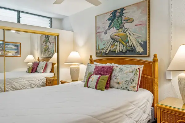 Peaceful Bedroom With Island Elegance
