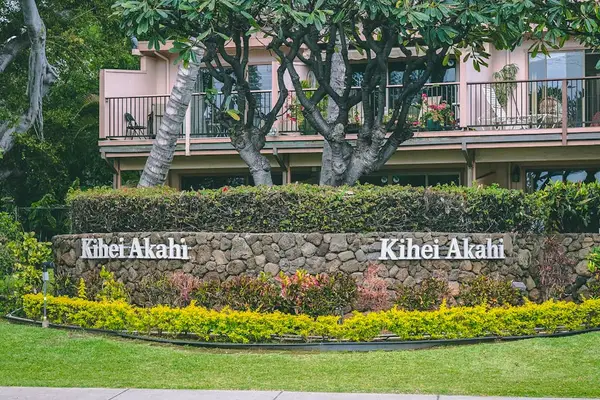 Tropical Resort Entrance Surrounded By Gardens