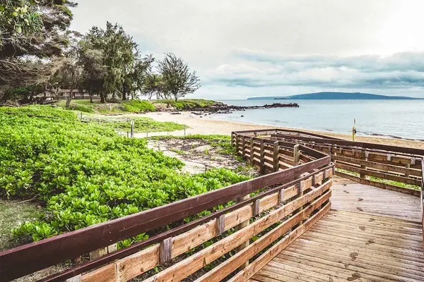 Scenic Oceanfront Boardwalk Stroll