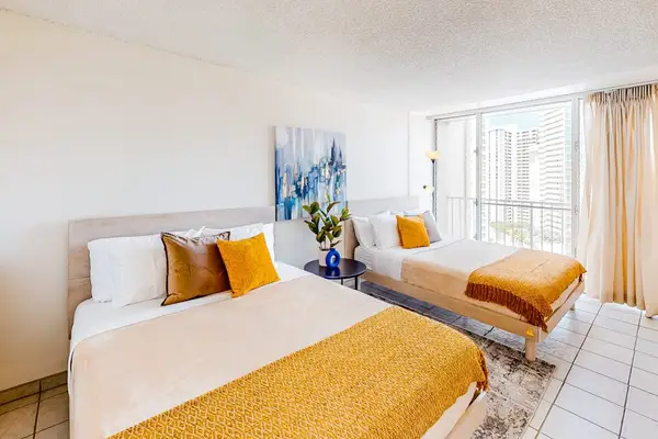 Rest easy in this bright and inviting bedroom