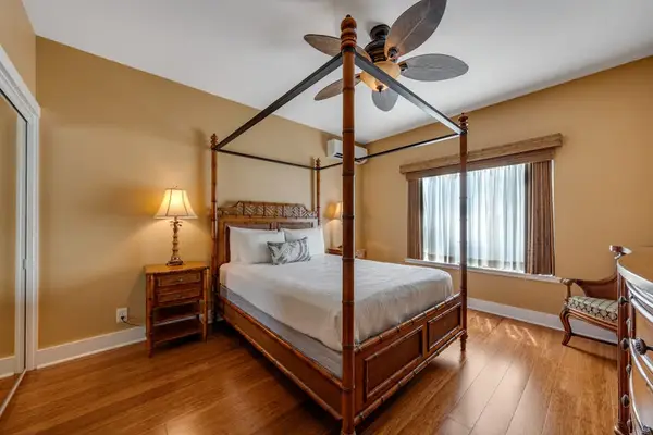 Inviting guest bedroom for a restful night's sleep