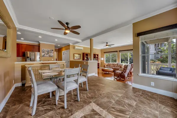 Open dining space connected to the living area