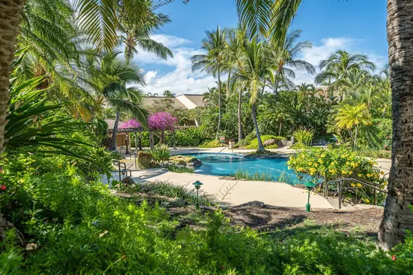 Elevated View Of Resort Pool Oasis